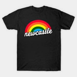 Newcastle Gay Pride Rainbow Flag for LGBT T-Shirt